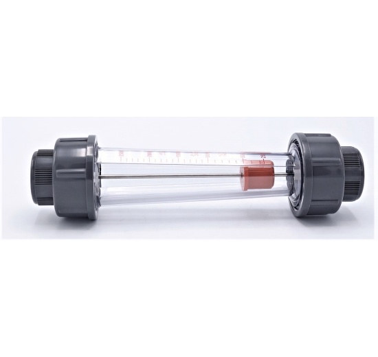 Rotameter (flowmeter) 0.25~2.5 m3/h, female thread BSP 3/4"