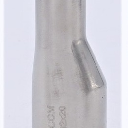 Eccentric reducer, welding, long DN32/20