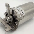 Pneumatic actuator, single-acting and accessories for butterfly valve DN50