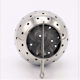Fixed Cleaning Ball Welded, on Split Pin 35/38 mm, stainless steel