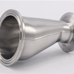 stainless steel Reduction excentric, clamp | DN50/25