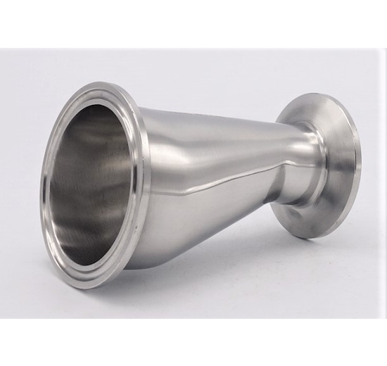 stainless steel Reduction excentric, clamp | DN50/25