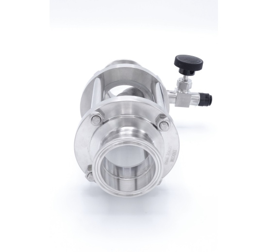 Wort saturator Clamp for aerate the cooled wort in brewery