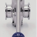Stainless steel butterfly valves, CLAMP type C-C DN40 (collar 50.5mm)
