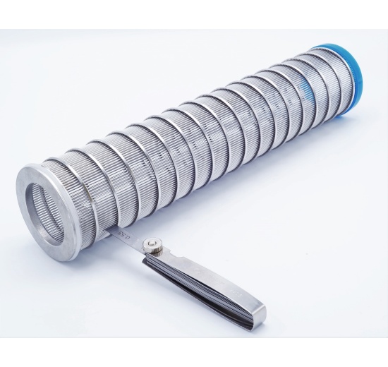 Filtration slotted sieve 0,5 mm for filter DN50, milk filtration