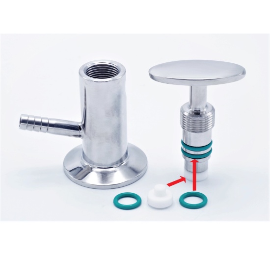 Stainless steel sampling valve, replacement seal