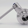 DN32 Stainless steel butterfly valves, CLAMP