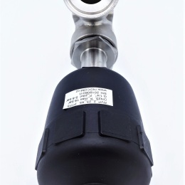 Pneumatically Operated Valve With A Slant Seat-45° CLAMP DN25