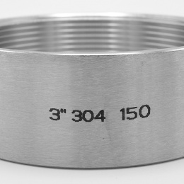 Female Threaded Reducer / short /, type 334 3", stainless steel fittings