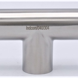 T-piece, Long, Welded DN40, stainless steel