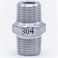 stainless steel Barrel Nipple With Hexagon / type 340, 1/8"