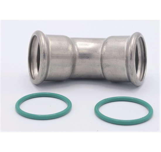Elbow 45° (arch), Press Fittings, F/F 35 mm
