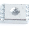 Sliding nut M8 galvanized without spring