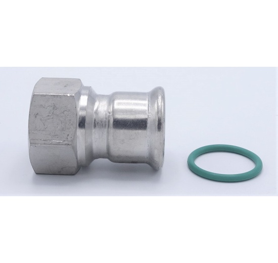 Pressing Reducer Stainless Steel / internal thread (threaded adapter) |28 mm_1"