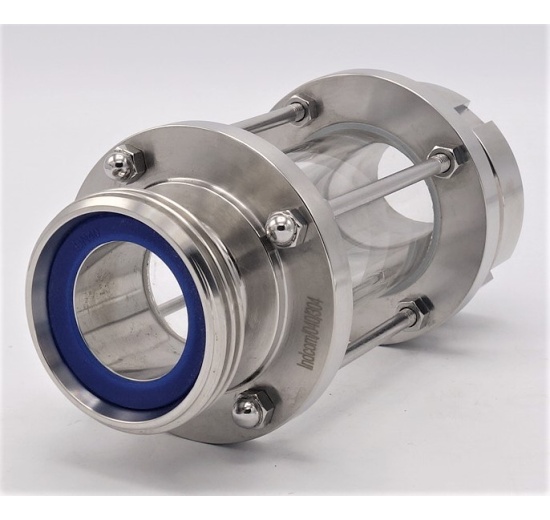 Sight Straight Glass, union-threaded throat K/M-G | DN40