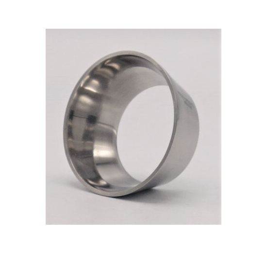 Concentric reduction, welding, short DN50/40, stainless steel