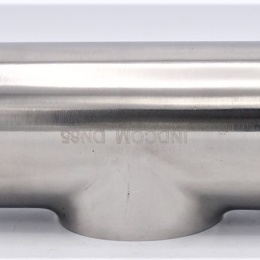 T-piece, Short, Welded DN65, stainless steel