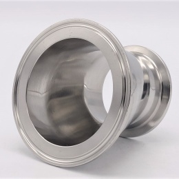 stainless steel Reduction excentric, clamp | DN65/50