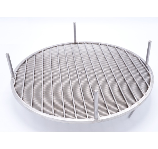 Stainless steel slotted sieve plate