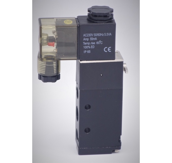 Pilot Solenoid Valve 5/2, G 1/8", AC230V