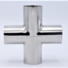 Welded Cross DN40 (40x1,5mm), stainless steel