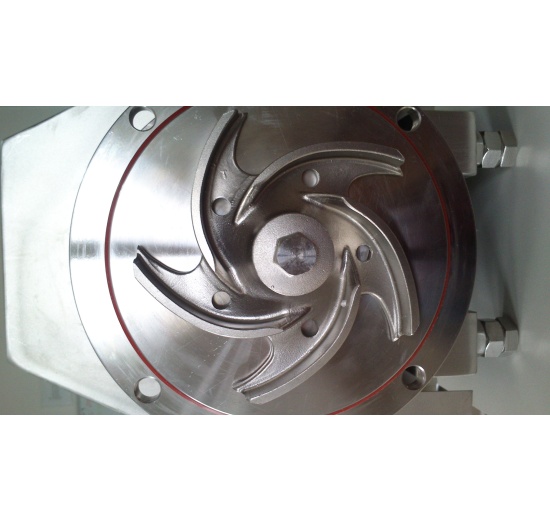 Detail oběžného kola odstředivého čerpadla 1.1kW