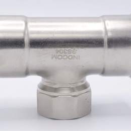 T Piece, Press Fittings F/F(internal thread) /F 54_1 1/2"_54