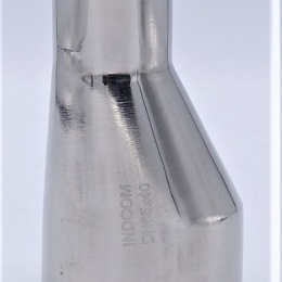 Eccentric reducer, welding, long DN 65/40