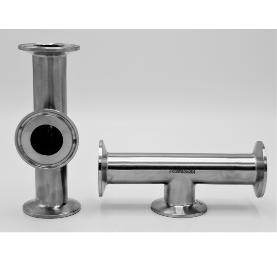 T Piece, clamp, short DN25, stainless steel