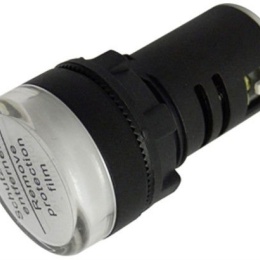 LED signálka AC 220 V - bílá