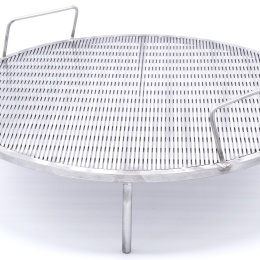 Stainless steel slotted sieve plate