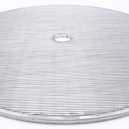 Stainless steel slotted sieve plate, wort draining, for breweryé, štěrbinové síto vyrobené