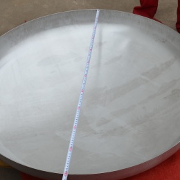 Stainless steel dished bottoms