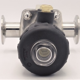 Pneumatically Operated Diaphragm Valve, CLAMP Connection DN25