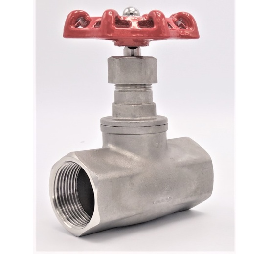 Stainless steel globe valve 1 1/4”