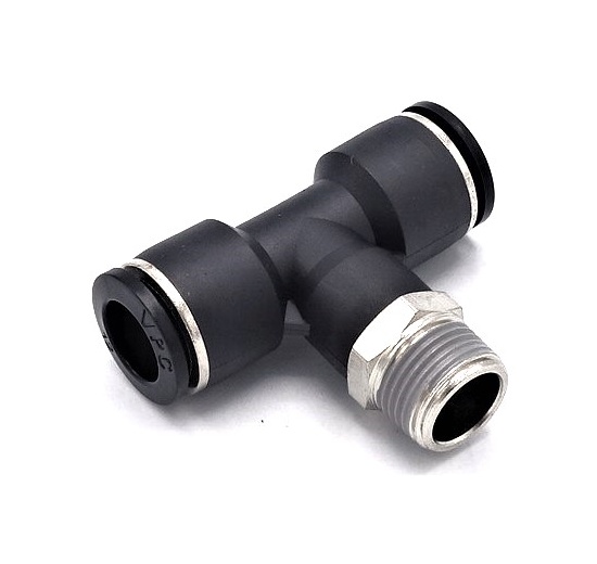 Swivel T-piece, Bottom Thread