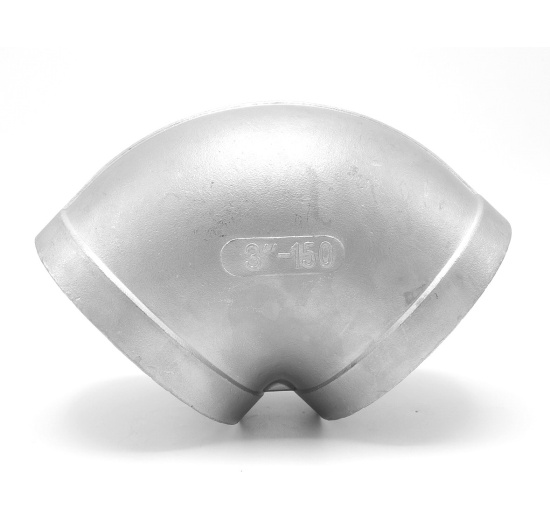 Stainless steel threaded elbow