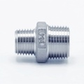 stainless steel Threaded Reducer Hex M/M / Nipple Reduced / Type 341 3/8"x1/4"