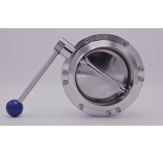 Stainless Steel Butterfly Valve, Welded, DN125 type S-S