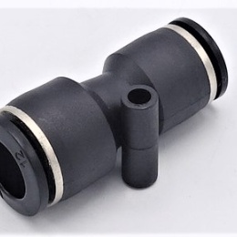 Reduced straight coupling 10mm / 6mm, pneumatic components