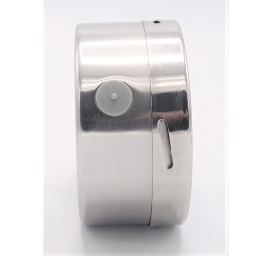 Stainless steel pressure gauges - the bottom (radial) connection, dial 100 mm 0 - 16 bar (1/2")