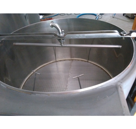 Stainless Steel Rotating Sparging Arm, custom made