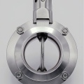Stainless steel butterfly valve, welded type S-S DN65