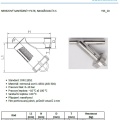 Stainless steel sanitary Y filter, welded S-S