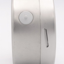 Stainless steel pressure gauges - the bottom (radial) connection, dial 100 mm | -1/ 1.5 bar (1/2")