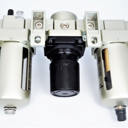 Combined units for compressed air treatment (filter + regulator + lubricator) | G 3/8"