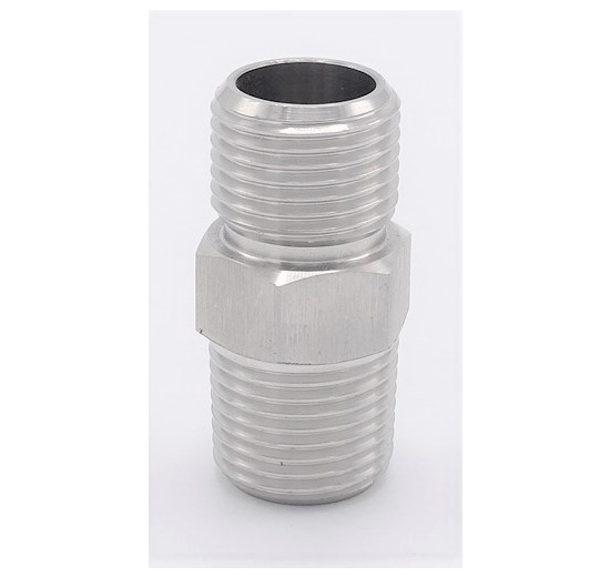 Stainless steel  Threaded adapter NPT / G_ M/M | 3/4"x3/4"