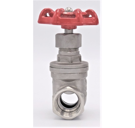 Stainless steel gate valve 3/4”