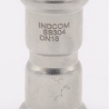 Coupling Press Fittings, Stainless Steel, F/F F 18 mm
