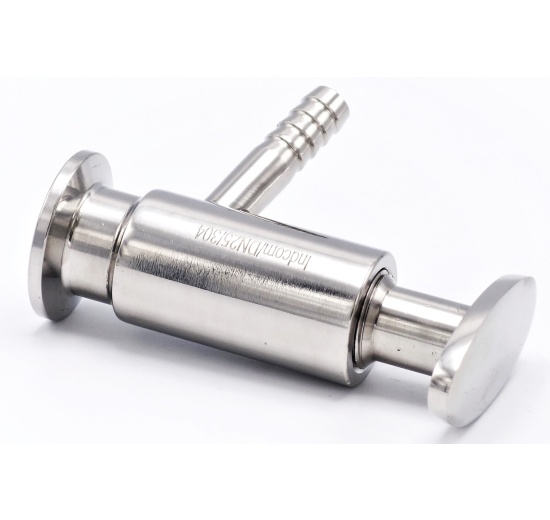 Stainless Steel Sampling Valve, Clamp Connection DN20 (K34)